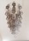 Murano Tube Chandelier with 62 Transparent and Smoked Glass, 1982 4