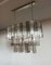 Murano Tube Chandelier with 62 Transparent and Smoked Glass, 1982, Image 13