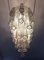 Murano Tube Chandelier with 62 Transparent and Smoked Glass, 1982 19