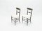 Esszimmerstühle aus Nussholz von Fratelli Levaggi & Giuseppe Gaetano Descalzi für Campanino Chiavari, 1950er, 6er Set 5