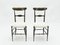 Walnut Dining Chairs by Fratelli Levaggi & Giuseppe Gaetano Descalzi for Campanino Chiavari, 1950s, Set of 6 7