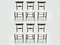Esszimmerstühle aus Nussholz von Fratelli Levaggi & Giuseppe Gaetano Descalzi für Campanino Chiavari, 1950er, 6er Set 2