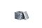 Quadratische Box aus grauem Marmor von Fiammettav Home Collection 2