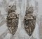 Heraldic Cast Shields, 1920s, Set of 2 1