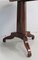 19th Century Charles X Pedestal Table in Mahogany Bramble Veneer & Marquetry 12