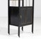 Art Nouveau Vienna Secession Lacquered Wood & Brass Magazine Stand, 1900s, Image 10