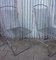 Vintage Wire Dining Chairs by Till Behrens for Schlubach, 1983, Set of 4 5