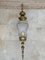 Large French Bronze & Glass Sconces, 1920s, Set of 2 4