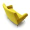 3-Seat Sofa in Yellow Ocher Velvet, 1960s 7