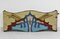 Decorative Painted Metal Fairground Curved Panels, 1950s, Set of 4 8