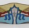 Decorative Painted Metal Fairground Curved Panels, 1950s, Set of 4 3