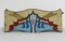 Decorative Painted Metal Fairground Curved Panels, 1950s, Set of 4 1