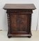 Small Antique Gothic Walnut Cabinet, 1900s, Image 1