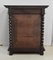 Small Antique Gothic Walnut Cabinet, 1900s, Image 32