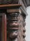 Small Antique Gothic Walnut Cabinet, 1900s, Image 15