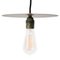 Vintage Industrial Metal Plate Pendant Lamp, Image 1