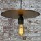 Vintage Industrial Metal Plate Pendant Lamp, Image 10