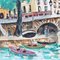 Pintura Le Pont Neuf de Lucien Genin, años 30, Imagen 12