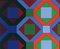 Victor Vasarely Lithograph Geometrical structure 4. 1973, Image 2