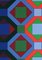 Victor Vasarely Lithographie Geometrische Struktur 4. 1973 4