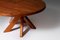 T21D Round Dining Table in Elm by Pierre Chapo, 1960s 5