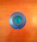 Jarrón en azul de cristal de Stylo, años 60, Imagen 3