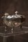 Silvered Metal Sugar Bowl by Fratelli Broggi, 1950s 1