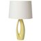 Mid-Century Yellow Ceramic Table Lamp by Rörstrand, 1950s, Image 1