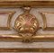 Trapezförmige italienische Säule aus lackiertem vergoldetem Holz mit Marmorplatte, 18. Jh 6
