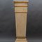 18th Century Italian Column of Trapezoidal Shape in Lacquered and Gilded Wood with Marble Top, Image 4