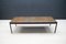Large Etched Artist Copper and Metal Coffee Table, 1950s 3