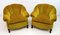 Fauteuils Modernes Mid-Century en Velours, Italie, 1950s, Set de 2 1