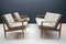 Mid-Century Scandinavian Armchairs in Cherry, 1960s, Set of 2, Image 12