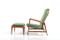 Vintage Lounge Chair & Ottoman by Ib Kofod-Larsen for Selig, Set of 2, Image 6