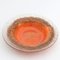Large Bowl in Orange with Yellow, Bronze and Aventine Inclusions by Salvador Ysart for Monart, 1930s 5