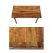 Tavolo pieghevole con ripiano in legno e gambe in ferro, Immagine 4