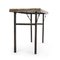 Tavolo pieghevole con ripiano in legno e gambe in ferro, Immagine 3