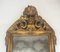 Restoration Period Mirror in Golden Wood & Green Patina, 1800s, Image 2