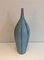 Blueish Ceramic Vase, 1970s 1