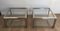 Large French Chrome Side Tables, 1970s, Set of 2, Image 2