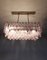 84 Pink Murano Glass Poliedri Chandelier by Carlo Scarpa, 1978 20