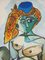 Poster vintage raffigurante donna con manifesto turco di Pablo Picasso, Immagine 4