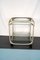 Vintage Italian Aluminium Bar Trolley by Lorenzo Burchiellaro, 1960s 1