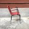 Italian Red Outdoor Scooby Chair, 1960s 5