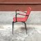 Italian Red Outdoor Scooby Chair, 1960s 4