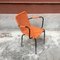 Italian Orange Steel Outdoor Scooby Chair, 1960s 7