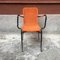 Italian Orange Steel Outdoor Scooby Chair, 1960s 6