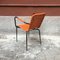 Italian Orange Steel Outdoor Scooby Chair, 1960s 3