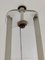Lámpara de pie Panthella vintage de cromo de Verner Panton, años 70, Imagen 5
