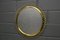 Brass Spiral Mirror, 1950s 8